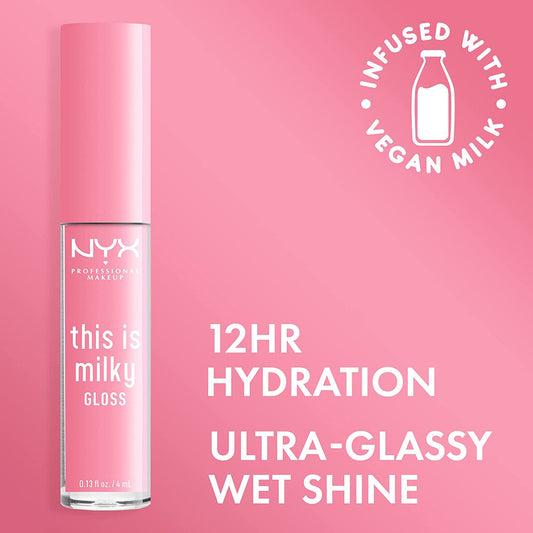 NYX This is Milky Gloss - Milk it Pink