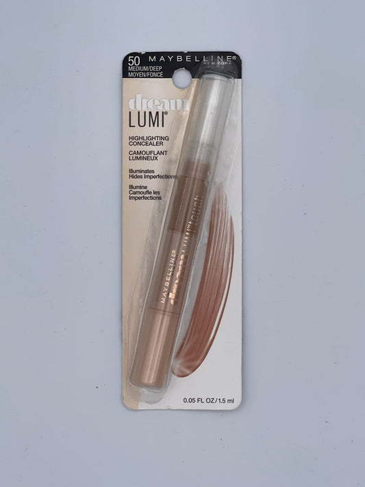 Maybelline Dream Lumi Highlighting Concealer - Shade 50 Medium Deep - Cosmetiques de beaute’