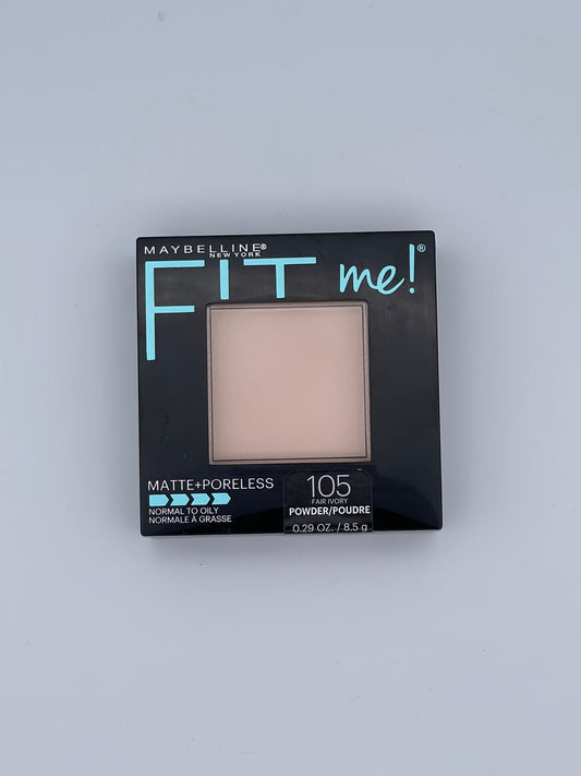 Maybelline Fit me Matte + Poreless - Normal to Oily 105 Fair Ivory