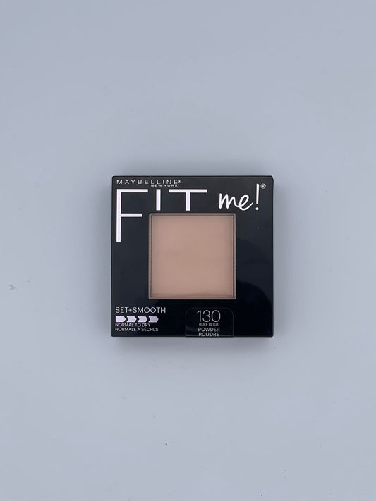 Maybelline Fit me Set + Smooth - Normal to Dry 130 Buff Beige