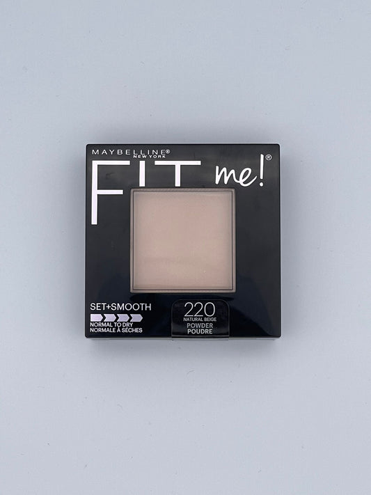 Maybelline Fit me Set + Smooth - Normal to Dry 220 Natural Beige