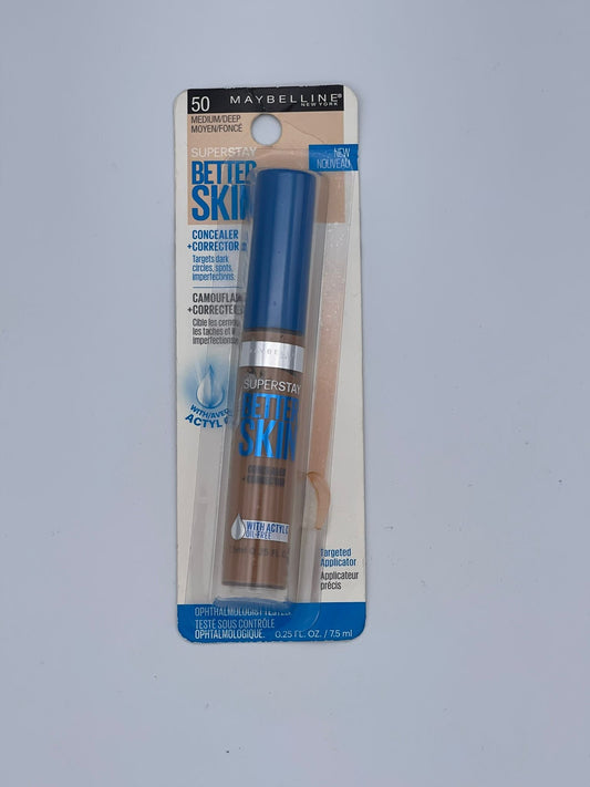 Maybelline Superstay Better Skin Concealer - Shade 50 - Cosmetiques de beaute’